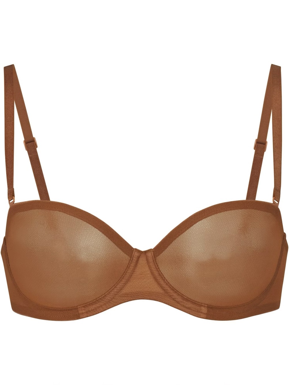 Ultra Fine Mesh Strapless Bra | 34DDD